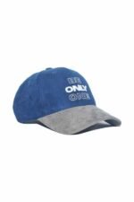 BE ONLY ONE -NAVY & GREY (SUEDE FABRIC) - Image 4