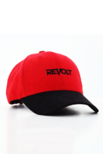REVOLT- BLACK & RED ( SUEDE FABRIC) - Image 3