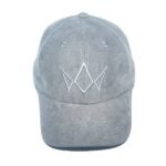 SIGNATURE OF CROWN- GREY (SUEDE FABRIC)