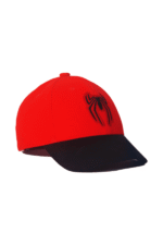 "SPIDER" KIDS CAP - RED & BLACK - Image 4