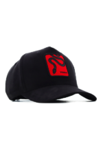 HIGH CROWN 3D DANGER VICIOUS SNAKE PATCH CAP – BLACK - Image 3