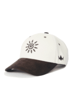 SUN SPIRAL - OFF WHITE & BROWN(SUEDE FABRIC) - Image 2