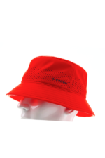 CROWN WATERPROOF BUCKET HAT- RED - Image 5
