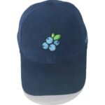 BERRY VIBES - NAVY  (SUEDE FABRIC)