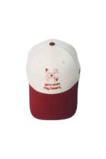 YOU WON MY HEART -OFF WHITE & MAROON