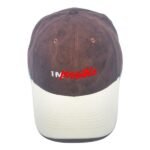 IM POSSIBLE-BROWN & OFF WHITE(SUEDE FABRIC)