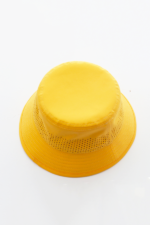 CROWN WATERPROOF BUCKET HAT- YELLOW - Image 4
