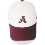 CROWN SPECIAL LETTER A - OFF WHITE & BORDEAUX