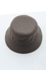 CROWN WATERPROOF BUCKET HAT- GREY - Image 3