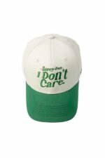 SORRY BUT I DON'T CARE-OFF WHITE & GREEN