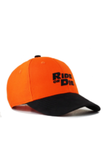 RIDE OR DIE- BLACK & BLAZE ORANGE - Image 3