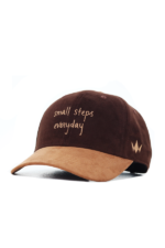 SAMLL STEPS EVERYDAY – BROWN & CAMEL ( SUEDE FABRIC) - Image 2