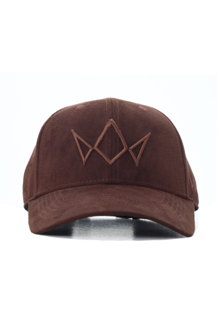 SIGNATURE OF CROWN- BROWN (SUEDE FABRIC)