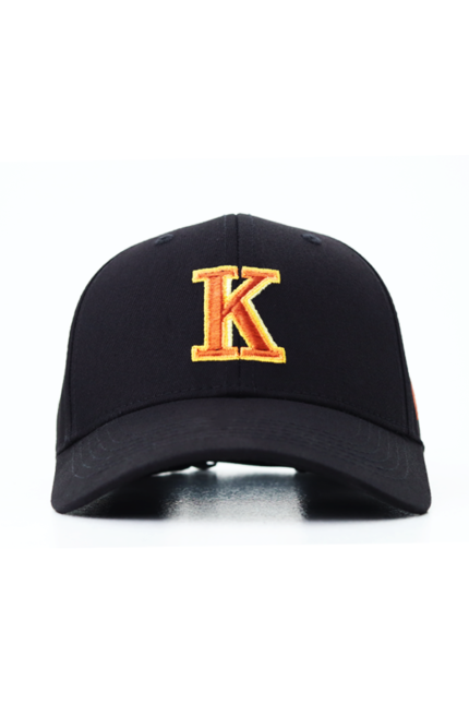 "K" EMBROIDERED CLASSIC CAP – BLACK